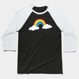 Kawaii Rainbow - Cute brightly coloured rainbow by Cecca Designs Baseball T-Shirt